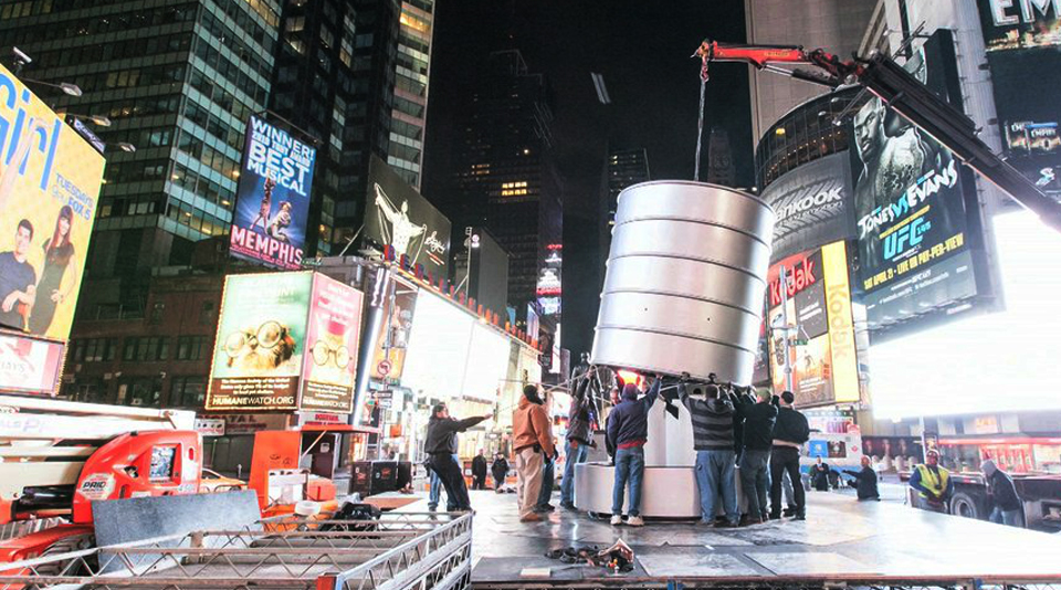 Time square time lapse, NHL